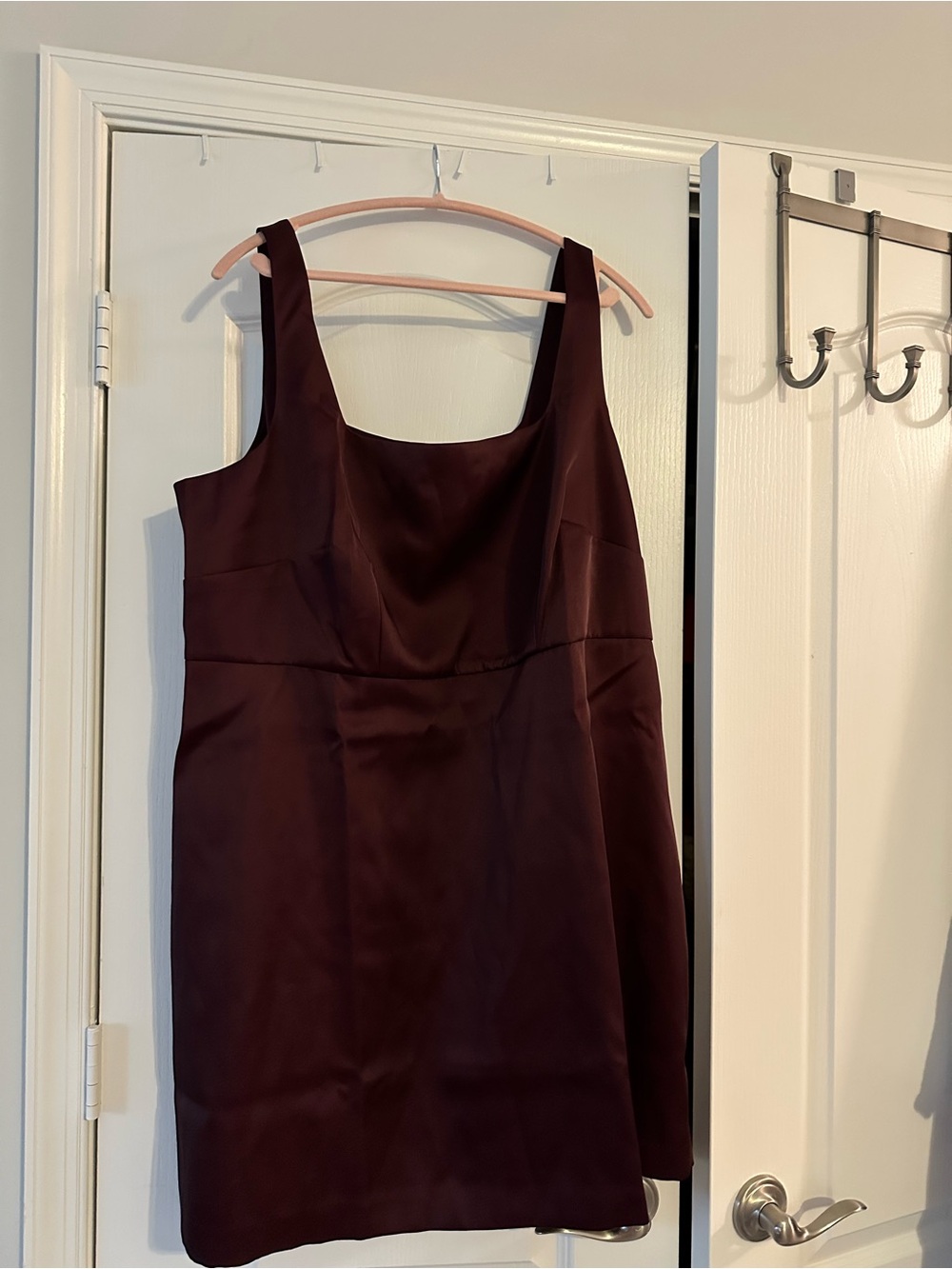 a new day Sleeveless Square-Neck Dress in Wine